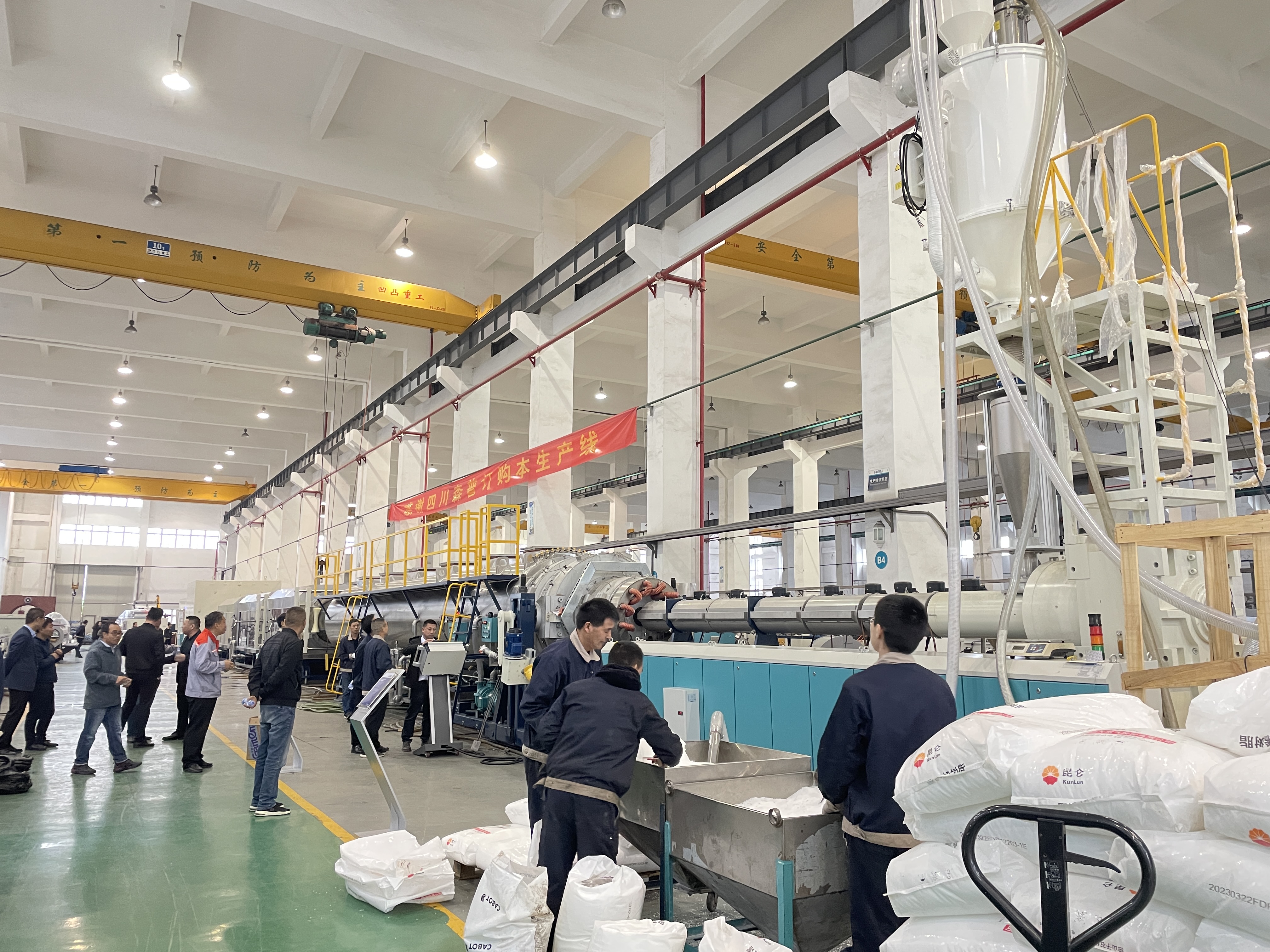 Pasos de mantenimiento importantes para el mantenimiento de una línea de extrusión de tubos de plástico