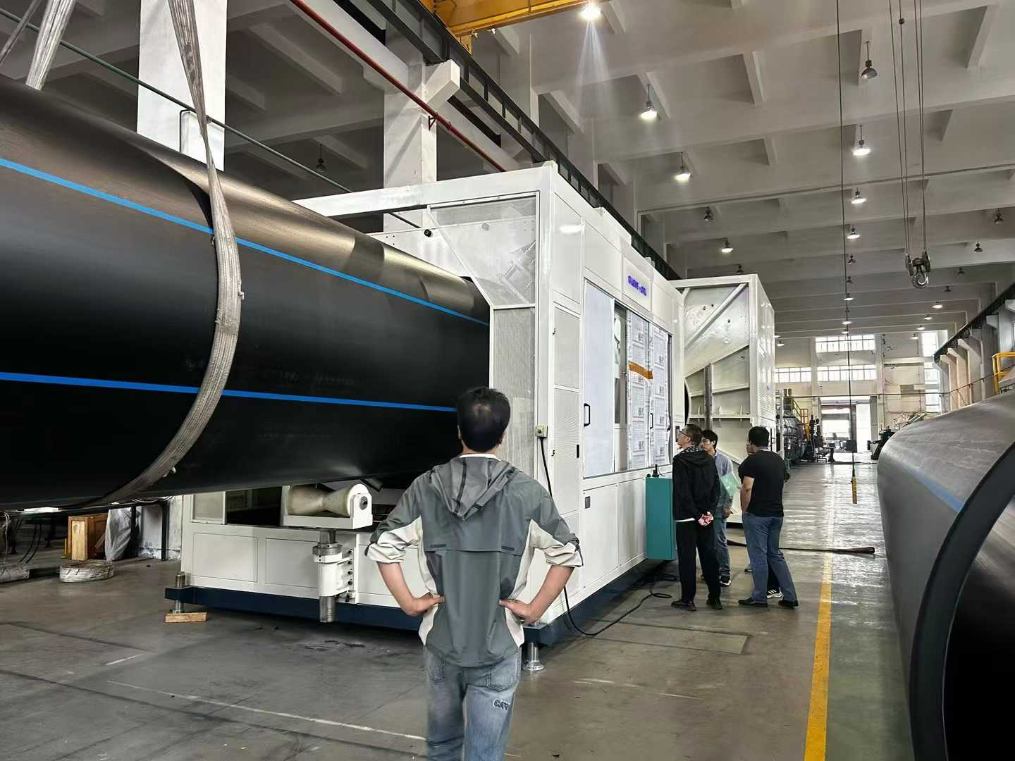 Puntos clave para el equipo inicial y la tecnología de producción de tubos de PE con diámetros grandes superiores a 2000 mm