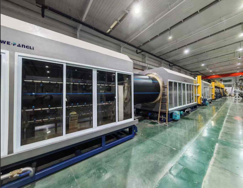 Puntos clave para el equipo inicial y la tecnología de producción de tubos de PE con diámetros grandes superiores a 2000 mm